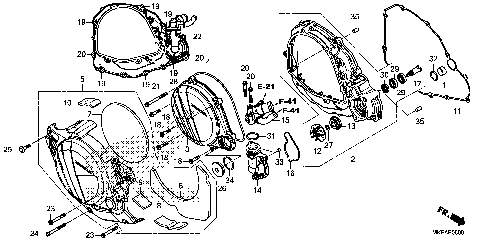 RIGHT CRANKCASE COVER