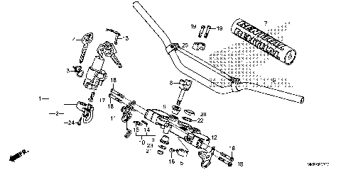 HANDLEBAR@TOP BRIDGE