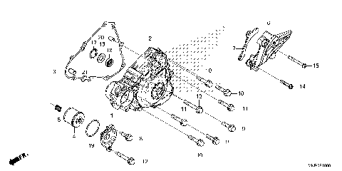 LEFT CRANKCASE COVER