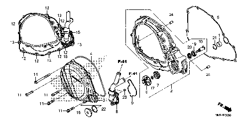 RIGHT CRANKCASE COVER
