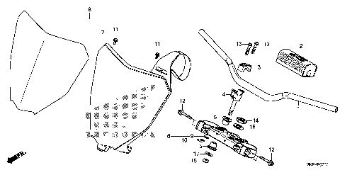 HANDLEBAR@TOP BRIDGE