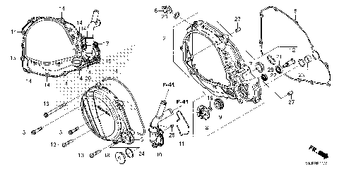 RIGHT CRANKCASE COVER