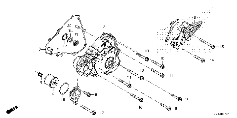LEFT CRANKCASE COVER