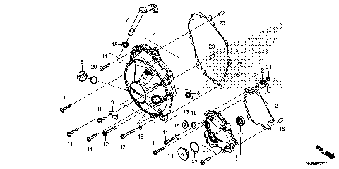 RIGHT CRANKCASE COVER