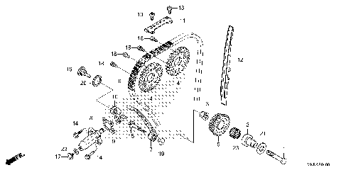 CAM CHAIN@TENSIONER