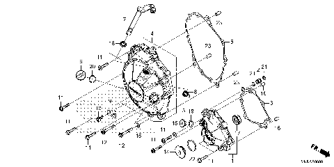 RIGHT CRANKCASE COVER