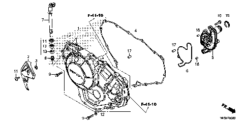 RIGHT CRANKCASE COVER