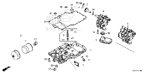 OIL PAN@OIL PUMP