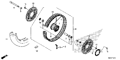 FRONT WHEEL (2)