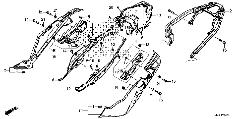 SIDE COVER@REAR CARRIER