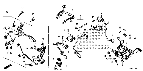SUB HARNESS@IGNITION COIL