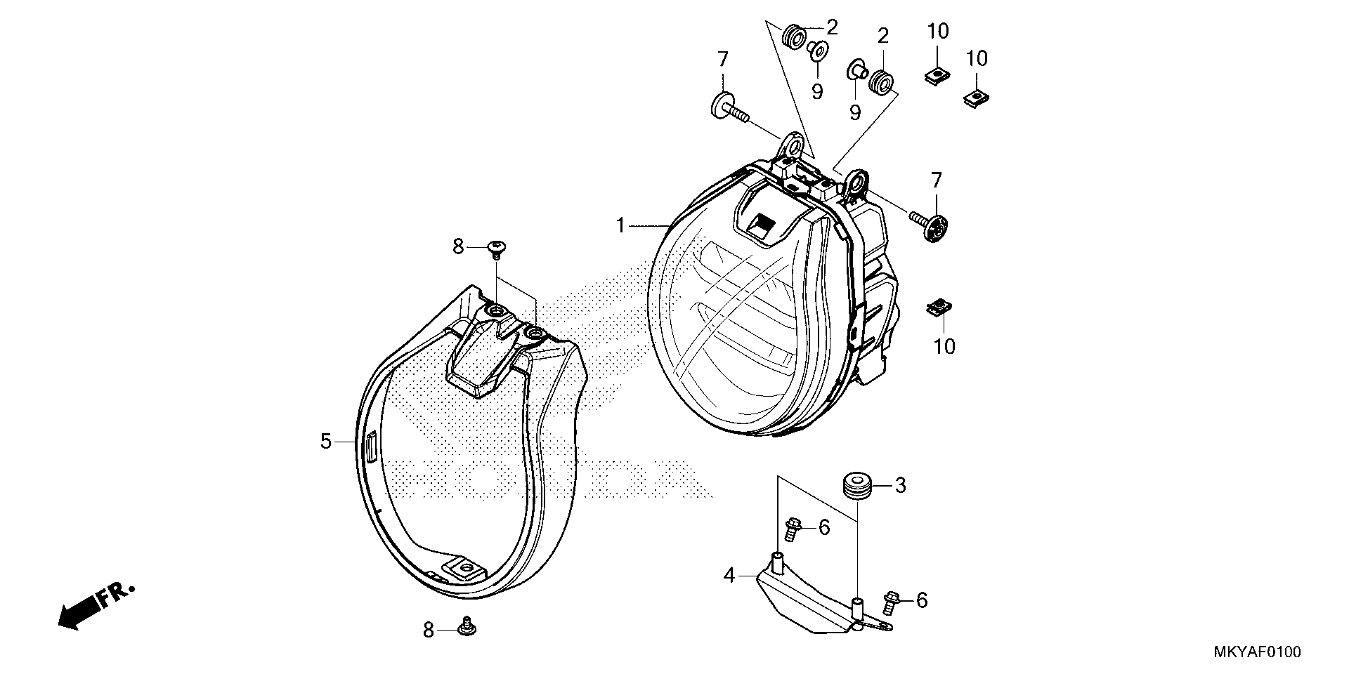 2025 Honda Motorcycles Parts Finder | Sportsman's Corner Inc