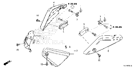 AIR CLEANER SIDE COVER