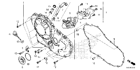 RIGHT CRANKCASE COVER