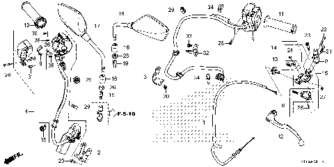 HANDLE SWITCH@GRIP@CABLE