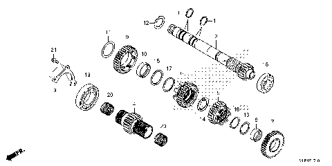 TRANSMISSION (MAINSHAFT)