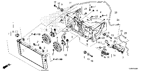 RADIATOR@RESERVE TANK