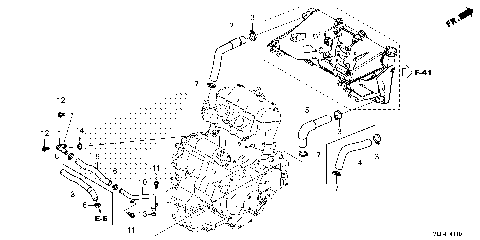 RADIATOR HOSE@WATER PIPE