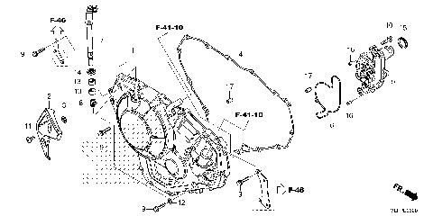 RIGHT CRANKCASE COVER