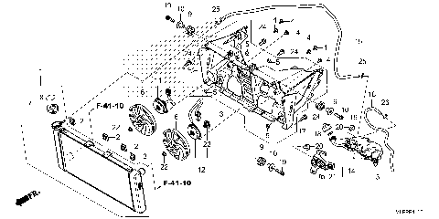 RADIATOR@RESERVE TANK