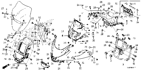 UPPER COWL@WINDSCREEN