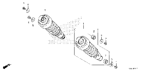 REAR SHOCK ABSORBER
