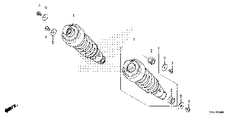 REAR SHOCK ABSORBER
