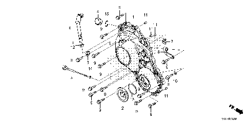 RIGHT CRANKCASE COVER