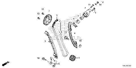 CAM CHAIN@TENSIONER
