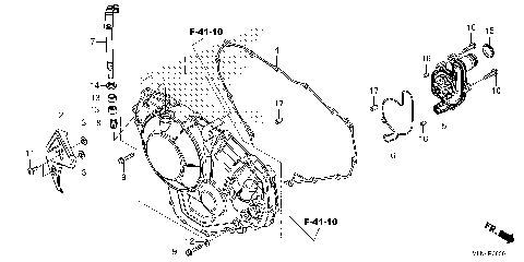 RIGHT CRANKCASE COVER