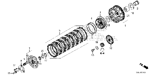 CLUTCH (CRF1100A/A4)
