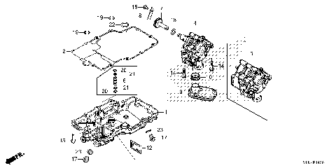 OIL PAN@OIL PUMP