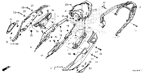 SIDE COVER@REAR CARRIER