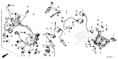 SUB HARNESS@IGNITION COIL