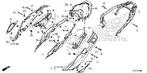 SIDE COVER@REAR CARRIER