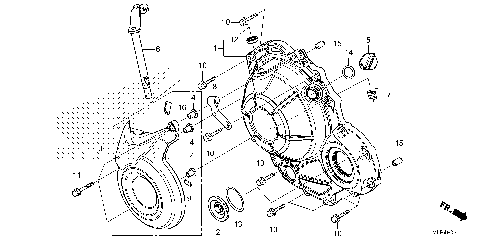 RIGHT CRANKCASE COVER