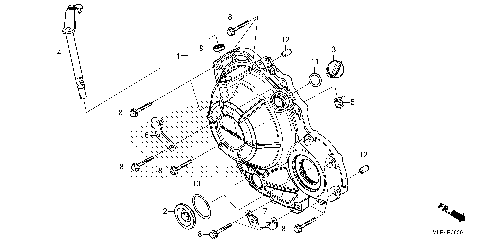 RIGHT CRANKCASE COVER