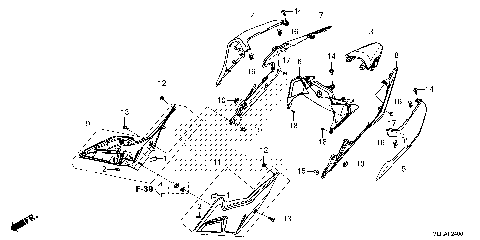 SIDE COVER@REAR COWL