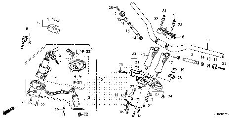 HANDLEBAR@TOP BRIDGE