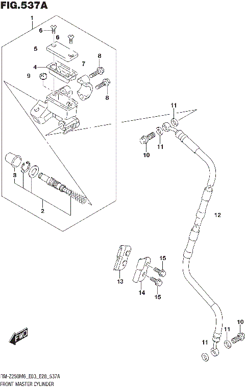 FRONT MASTER CYLINDER