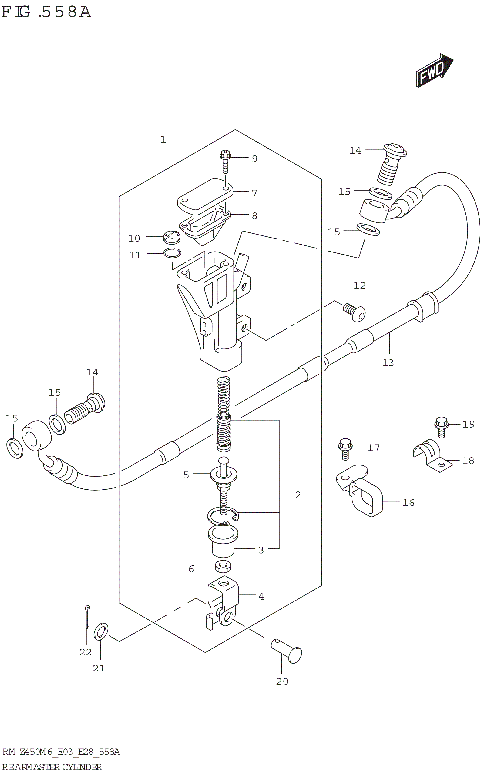REAR MASTER CYLINDER