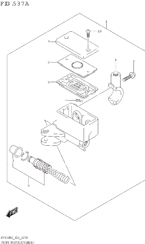 FRONT MASTER CYLINDER