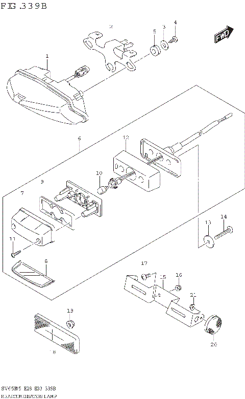 REAR COMBINATION LAMP