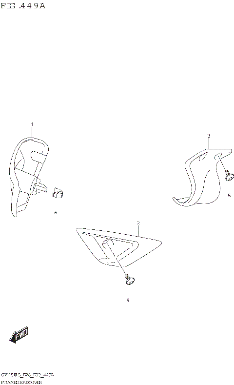 FRAME HEAD COVER (SV650A)