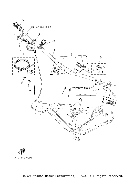 STEERING HANDLE & CABLE