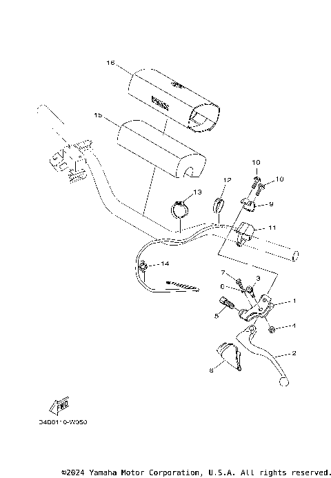 2026 Yamaha YZ85 (YZ85T2) Motorcycles Parts Finder Diagrams | MAIN