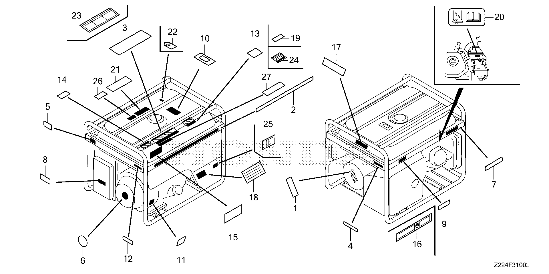 ☆ページ all Parts-Finder Diagrams | Linwood Cycle Sales inc