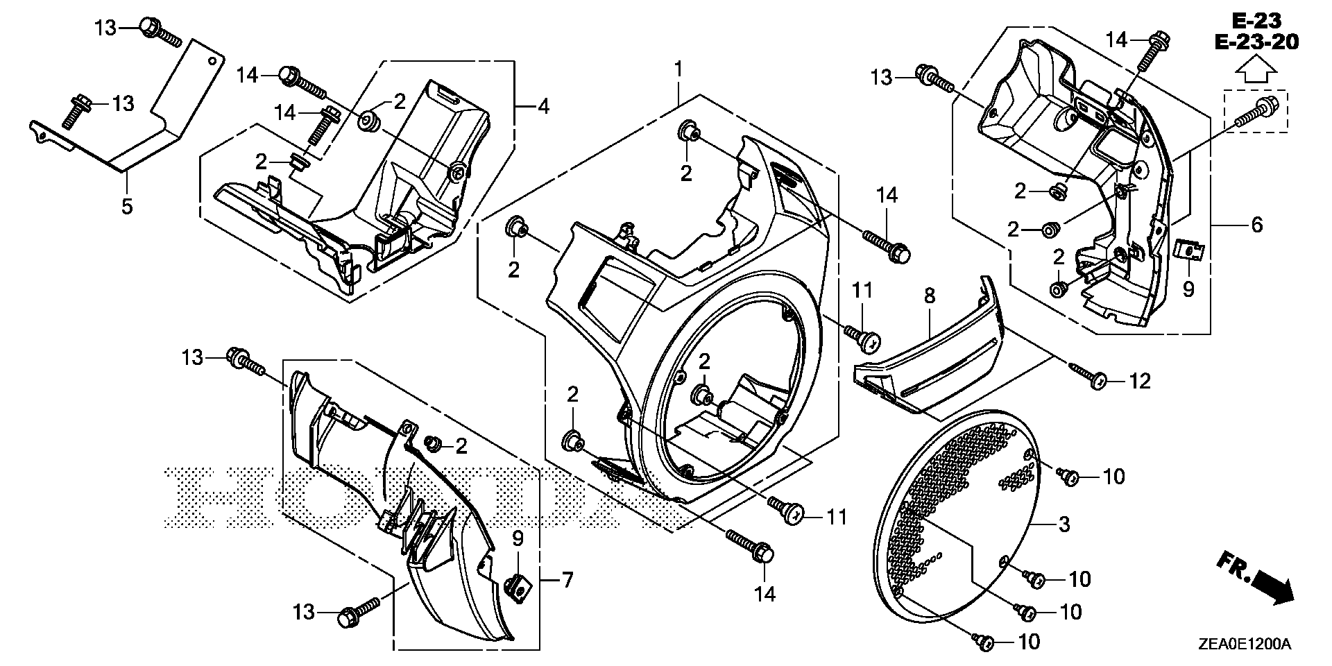 all Honda Power Equipment Parts-Finder Diagrams | Linwood Cycle