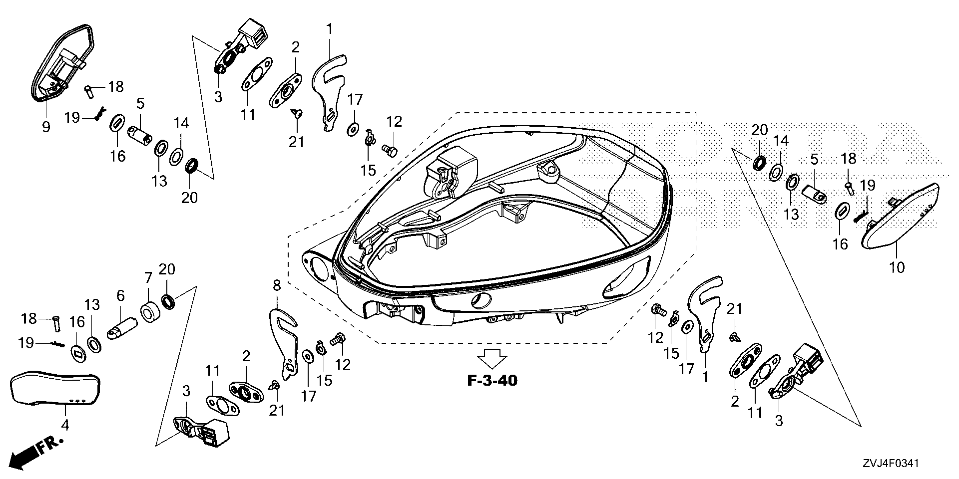all Honda Power Equipment Parts-Finder Diagrams | RSC Power Sports