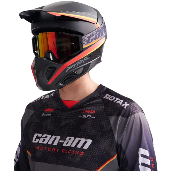 black changeable motorcycle can am helmets Can-Am® Pyra Phantom Helmet for Sale